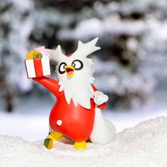 New Delibitd Christmas Edition Pokémon Standing Figurine Error Manufactured - Picture 11 of 16